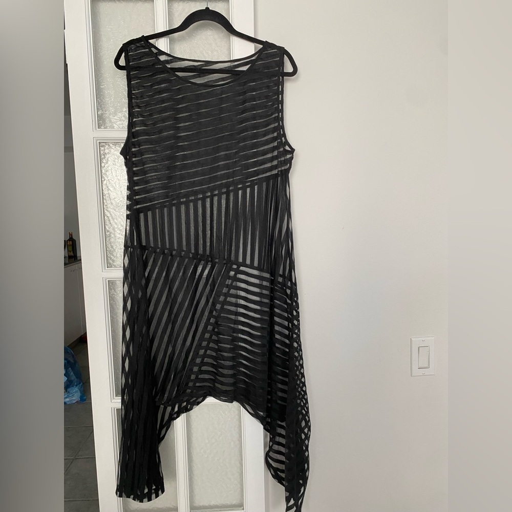 Sheer Tank Top Dress